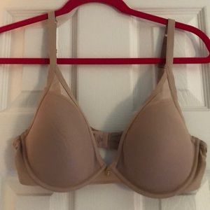 ThirdLove Classic Contour Plunge Bra 36C- Nude